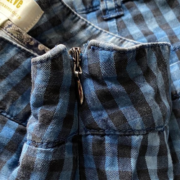 Maeve for Anthropologie Bleached Gingham Pants, 14 - Picture 14 of 15